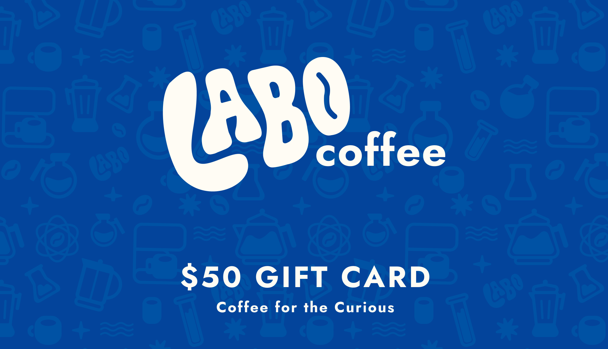 Labo Coffee $50 Gift Card